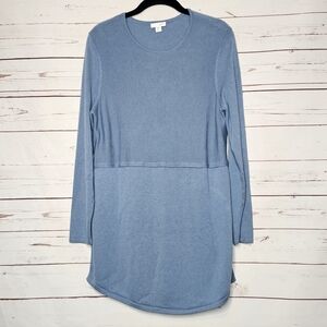 J. Jill Grace French Blue Tunic Sweater
